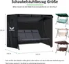 Hollywoodschaukel Abdeckung 3-4Sitzer 600D Oxford Produktbild-Vorschau 2