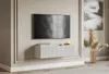 Selsey Veldio – TV-Lowboard hängend mit geriffelten Produktbild-Vorschau 2
