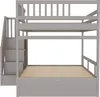 Sweiko Lit superposé en bois massif 140x200cm, Avec Voir les images du produit 15