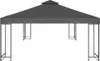 vidaXL Pavillon-Ersatzdach 310 g/m² Dunkelgrau 3x3 m Produktbild-Vorschau 9