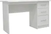 Bureau Mateo 121x60x75cm avec trois tiroirs - blanc Voir les images du produit 1