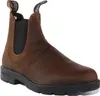 A single brown leather boot is shown against a white background. Anteprima dell’immagine prodotto