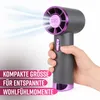 Ventilateur de poche "100 niveaux" avec batterie, couleur Voir les images du produit 6
