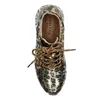 LAURA VITA Sneaker Delphine 46 or mit bedrucktem Leoplateau Produktbild-Vorschau 4