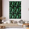 MuchoWow® Wandteppich Wandbehang Blumen - Blätter - Produktbild-Vorschau 2