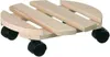 Pflanzenroller Holz MASSIV rund 30 cm bis 120 KG Produktbild-Vorschau 5