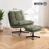 HOMCOM Relaxsessel mit Höhenverstellbarem Hocker, Produktbild-Vorschau 3
