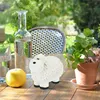 Relaxdays Gartenfigur Schaf, wetterfeste Dekofigur, Produktbild-Vorschau 2