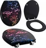 Grafner WC Sitz aus MDF stabile Qualität Colored Bubbles Produktbild-Vorschau 2