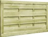 Furtki, 2 szt., impregnowana sosna, 150 x 75 cm, zielone Podgląd zdjęcia produktu 5