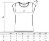 Tarnfarbenes Damen-T-Shirt, 100% Baumwolle, unbedruckt, Produktbild-Vorschau 3
