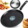 Crêpière antiadhésive en granit de 28 cm, compatible avec Voir les images du produit 12