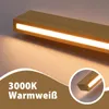 ZMH LED Wandleuchte innen Wandlampe Holz 100 CM 36W Modern Produktbild-Vorschau 5