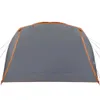 vidaXL Campingzelt mit Vorzelt 4 Personen Orange Produktbild-Vorschau 5
