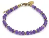 LAVISA Granat Edelstein Armband - 4mm Perlen - Echte Produktbild-Vorschau 1
