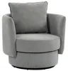 HOMCOM Sessel Wohnzimmer 360° drehbar Loungesessel Produktbild-Vorschau 1