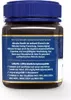 Close-up of the back label of a jar of Manuka honey. Náhľad obrázku produktu