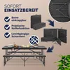 Casaria Set Mobili da Birreria 180 cm Pieghevole 2x Panca Anteprima dell’immagine prodotto 4