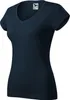 Baumwoll-T-Shirt mit V-Ausschnitt für Damen, 100% Produktbild-Vorschau 3