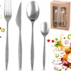 Orion | Set di posate argento - 24 pezzi in acciaio inox - Anteprima dell’immagine prodotto 6