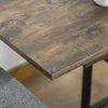 HOMCOM Beistelltisch Couchtisch mit Rollen höhenverstellbar Produktbild-Vorschau 9
