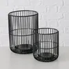 Metalllaterne mit Glaseinsatz 14 - 20 cm CINDY Produktbild-Vorschau 8