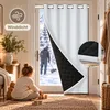 Cortina para puerta de 132x203 cm, con protección térmica y Vista previa de la imagen del producto 7