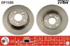 TRW Bremsscheiben (2 Stück) Hinterachse DF1595 Produktbild-Vorschau 1