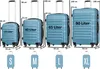 Zelsius Koffer Set 4 Stück, Stahlblau, ABS Reisekoffer mit Produktbild-Vorschau 2