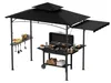 XMTECH Grilový altánok 245 x 141 x 253 cm s bočným Náhľad obrázku produktu 9