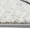 Moderner Teppich Creme Grau Rautenmuster weich Wohnzimmer Produktbild-Vorschau 6