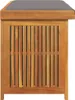 vidaXL Coffre à coussins d'extérieur 113x50x60,5 cm bois Voir les images du produit 6