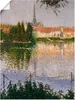 ARTland Poster Ansicht Les Andelys mit Insel Lucas. Größe: Produktbild-Vorschau 1
