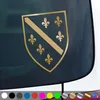 PantherPixel Bosnien Aufkleber Wappen Flagge Fahne Bosna Produktbild-Vorschau 1