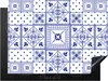 KitchenYeah© Herdabdeckplatte Fliesen - Muster - Delfter Produktbild-Vorschau 1