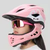 Kinderfahrradhelm mit abnehmbarem Kinnschutz, Größe S Produktbild-Vorschau 3