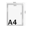 Mini Bilderrahmen magnetisch (10er Pack) Foto Magnete für Produktbild-Vorschau 8