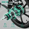 Vélo électrique HITWAY BK5SL, moteur 250 W, batterie au Voir les images du produit 5