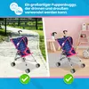 Kinderplay Puppenbuggy KP0290T – Leichter faltbarer Produktbild-Vorschau 7