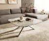 DELIFE Couchtisch Edge Boot 90x90 cm Keramik Minas Melange Produktbild-Vorschau 1