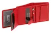 LEAS Mini-Kombibörse RFID Schutz Echt-Leder, rot Produktbild-Vorschau 6