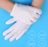 24 Stück Weiße Baumwollarbeitshandschuhe - Kosmetische Produktbild-Vorschau 7