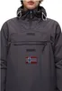 Close-up of a person wearing a gray jacket with a Norwegian flag patch. Náhled obrázku produktu