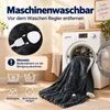 Elektrische Heizdecke, Wärmedecke zum Tragen mit Ärmeln und Produktbild-Vorschau 7