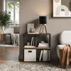 Meuble de rangement cube Vicco Tetra Anthracite/chêne doré Voir les images du produit 5