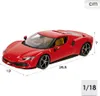 Bburago Ferrari R&P 296GTB 1 18 Modellauto Náhľad obrázku produktu 14