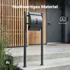 Stojan na poštové schránky Wiltec antracit 1200 x 500 mm, Náhľad obrázku produktu 12