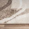 Paco Home Wohnzimmer Teppich Bordüre Kurzflor Meliert Produktbild-Vorschau 2