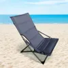 klappbarer Standstuhl Strandliege Sonnenliege für Meer Produktbild-Vorschau 2