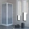 Duschkabine Acquario 80x90 cm mit Falttür, Eckeinstieg Produktbild-Vorschau 1